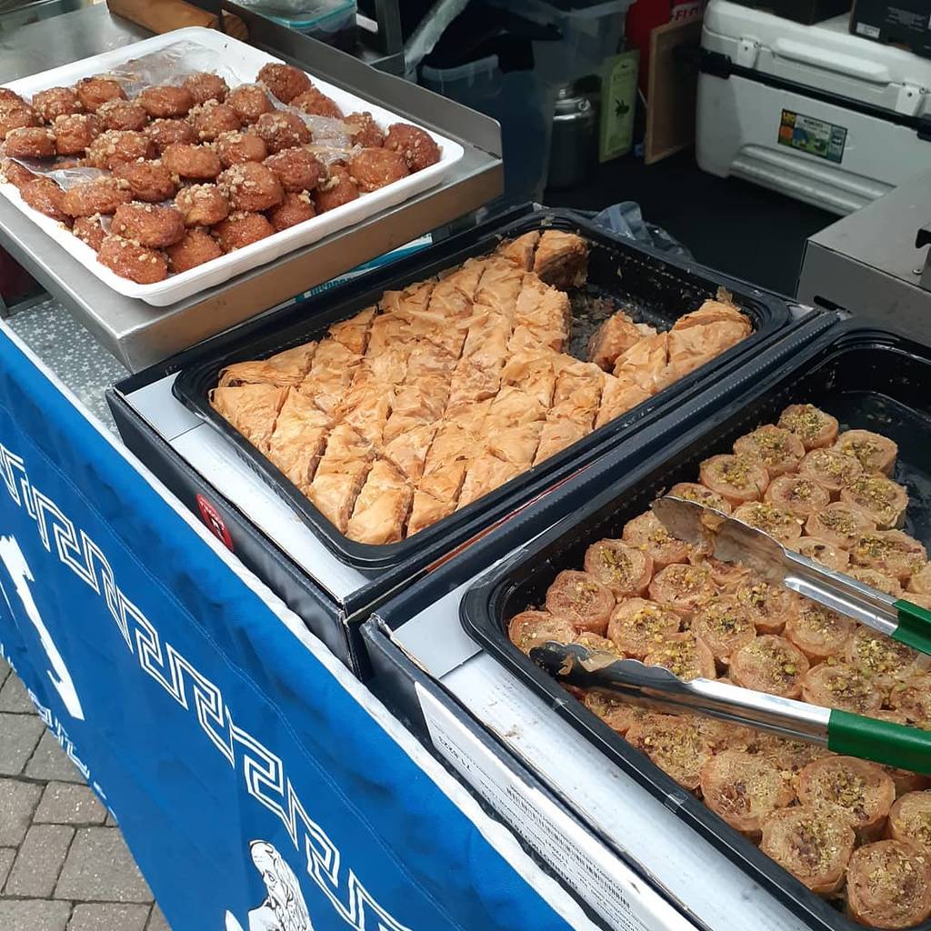 the greekery pastries gobefest manchester