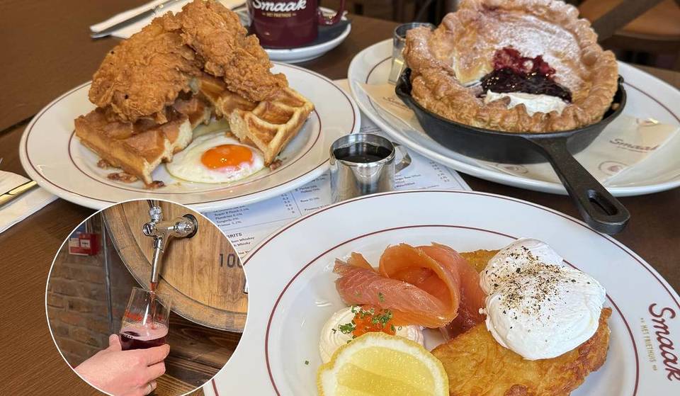 Manchester’s first Dutch fry house has opened across two floors in the Northern Quarter – with towering fried chicken waffles, self-serve pint barrels &amp; traditional bitterballen