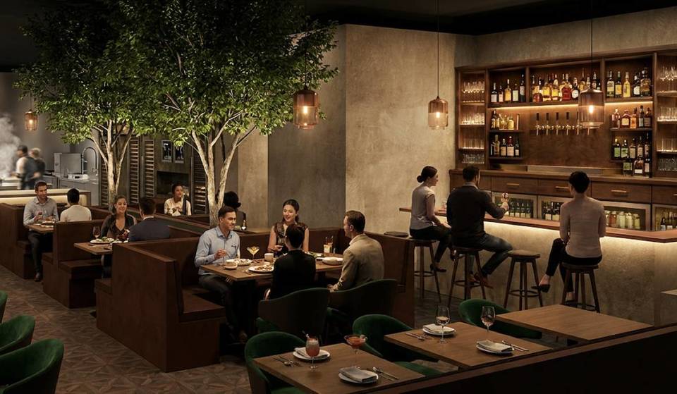 Manchester’s new 1,700 sqm restaurant is ditching starters and mains for open-fire rotisserie feasting and dining beneath towering four-metre elm trees – here’s what to expect &amp; when it opens