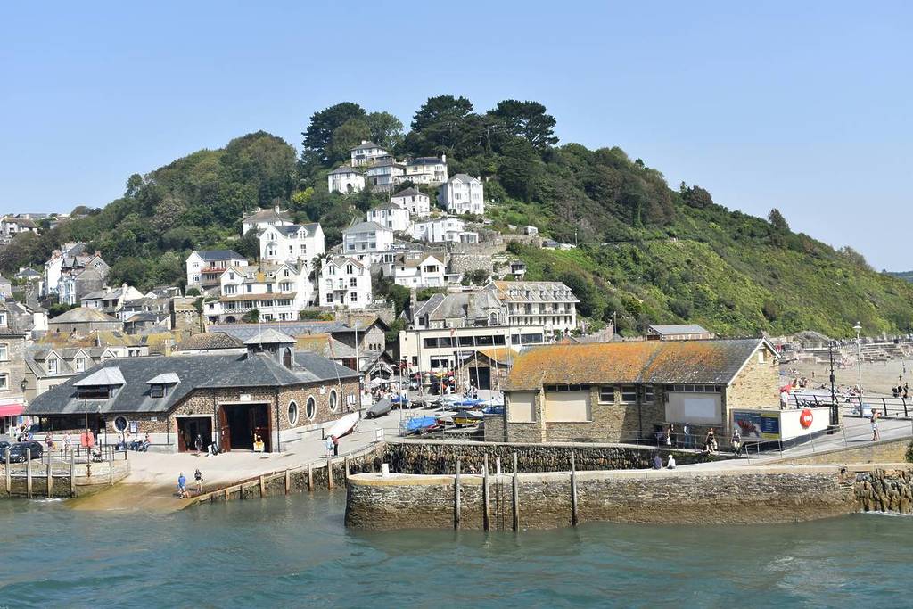 looe cornwall coastal seaside town