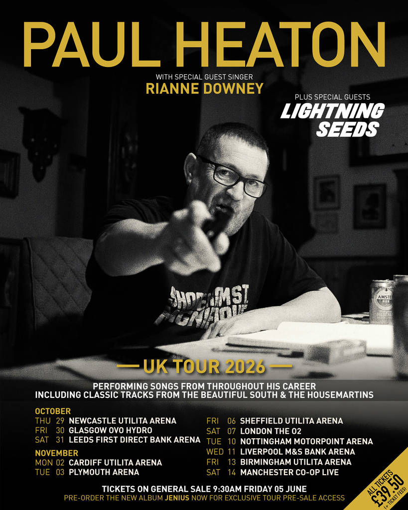 paul heaton tour manchester co-op live