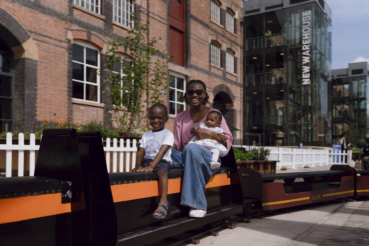 A pop-up miniature steam train has arrived in Manchester – and rides cost just £4 at this historic city centre museum