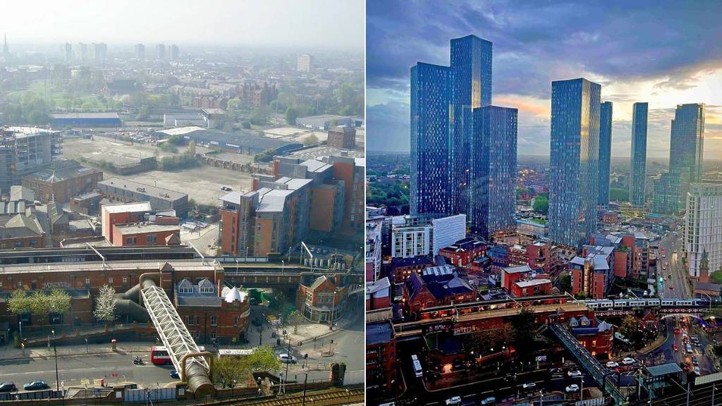 manchester then and now exhibition ira bomb 30th anniversary