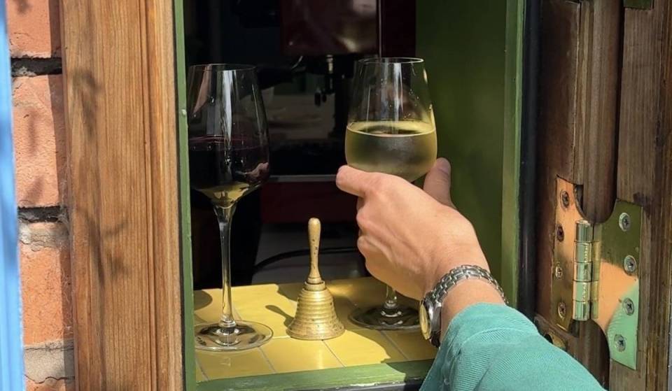 This corner of Manchester has gained a new hidden wine window serving Fiano &amp; Beaujolais through a wooden hatch, bringing a piece of Italy to the suburbs – here’s how to find it