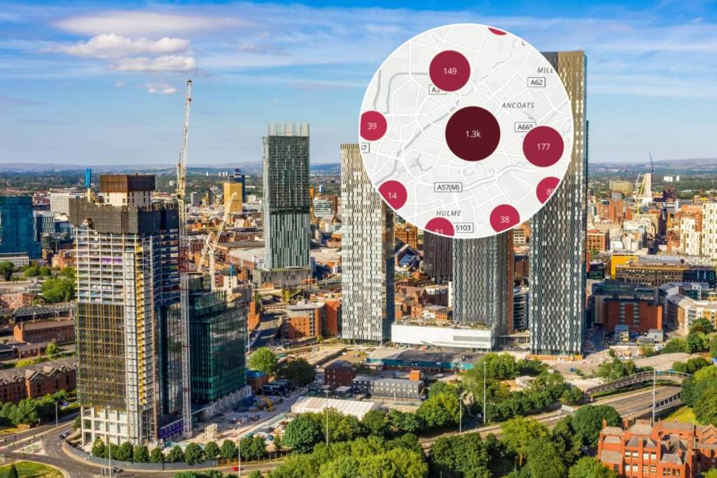wheres cool air conditioning map manchester