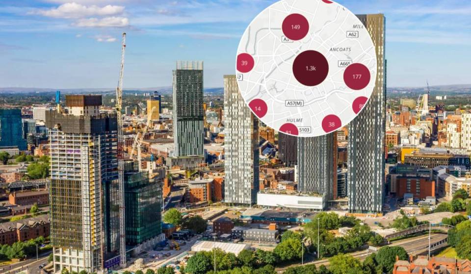 This interactive map of Manchester shows exactly where you can escape the heat in air conditioned spots – here’s where to hide when temperatures hit 38°C this week