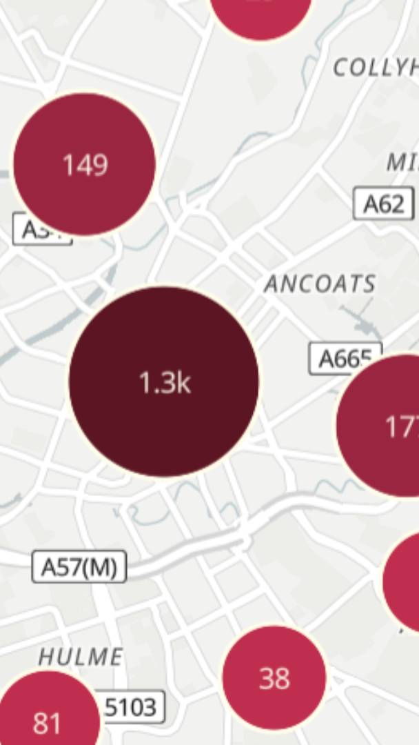This interactive map of Manchester shows exactly where you can escape the heat in air conditioned spots - here's where to hide when temperatures hit 38°C this week