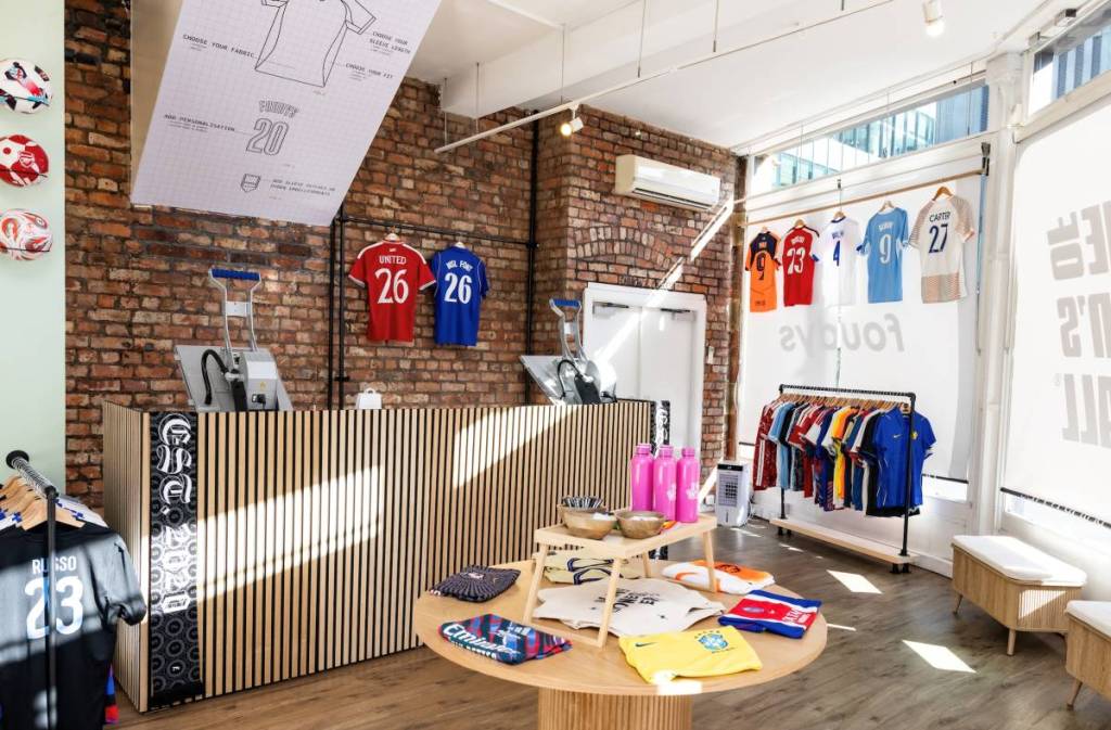 foudys womens football store manchester