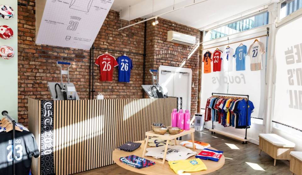The world’s first dedicated women’s football store has officially opened in Manchester — with match watch parties, Panini sticker swaps &amp; grassroots meet-ups in the pipeline