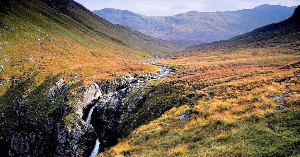 Falls of Glomach scotland waterfall