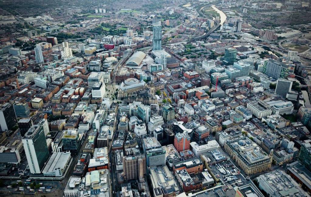 manchester birds eye view strongest economies