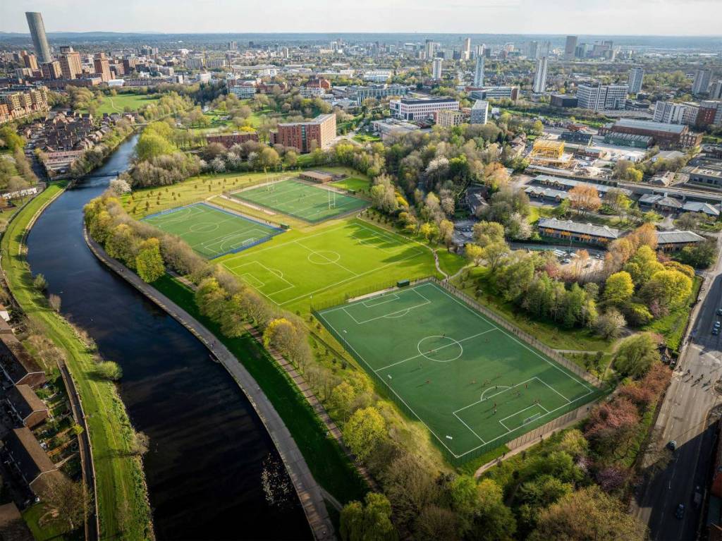 salford university sports pitches