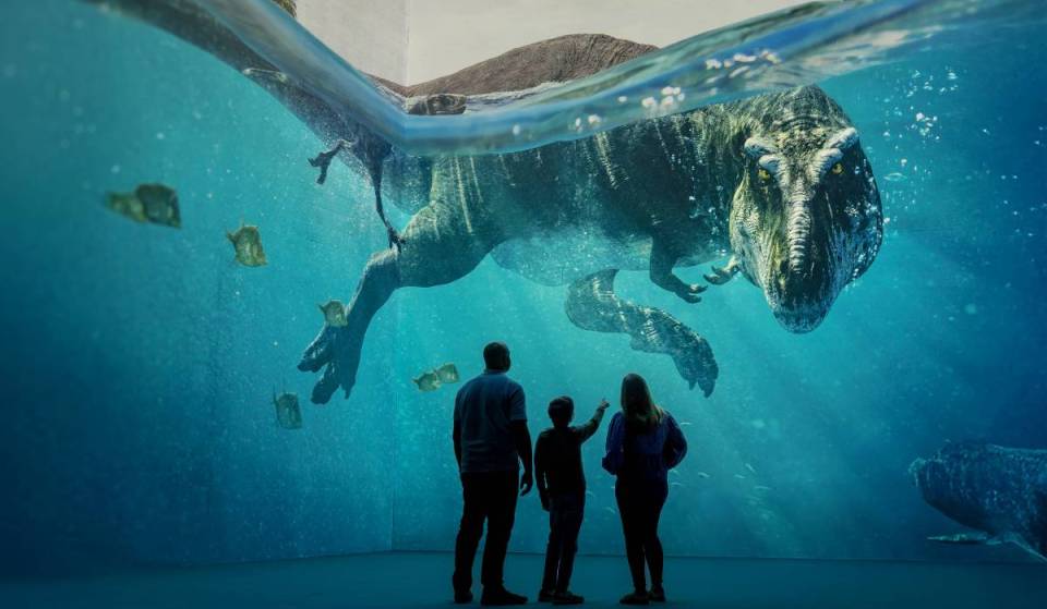 You can step back 66 million years inside this massive 360° immersive dinosaur exhibition in Manchester this December – narrated by Damian Lewis &amp; scored by Hans Zimmer