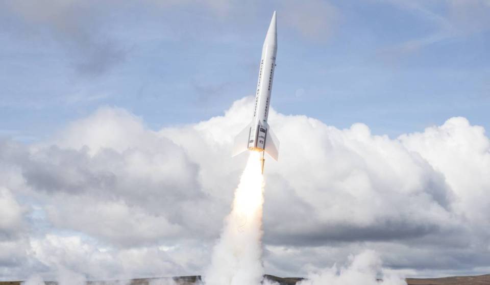 You can get up close to a towering 30-foot space rocket capable of 3,200 mph in Manchester this summer — and it’s completely free to visit