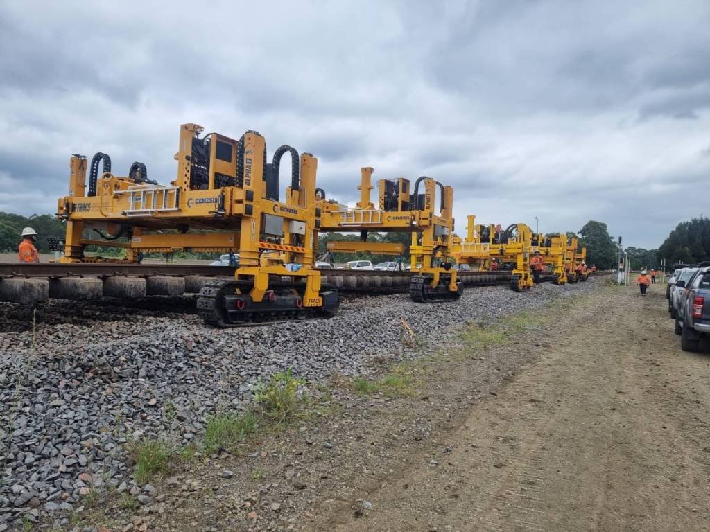 genesis lifters for track replacement works