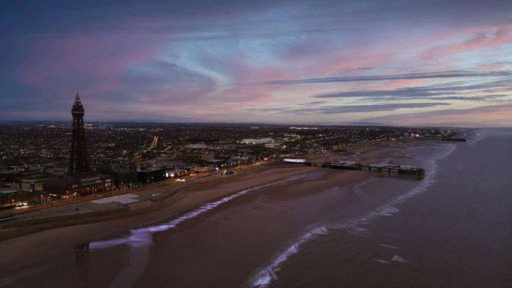 blackpool seafront piers bowie