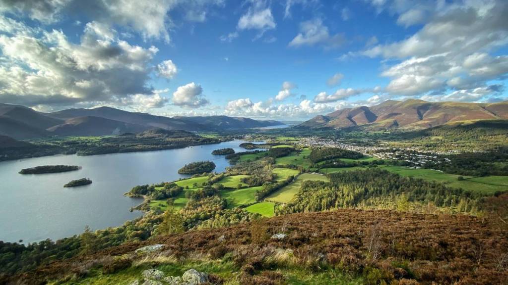 derwentwater keswick cumbria