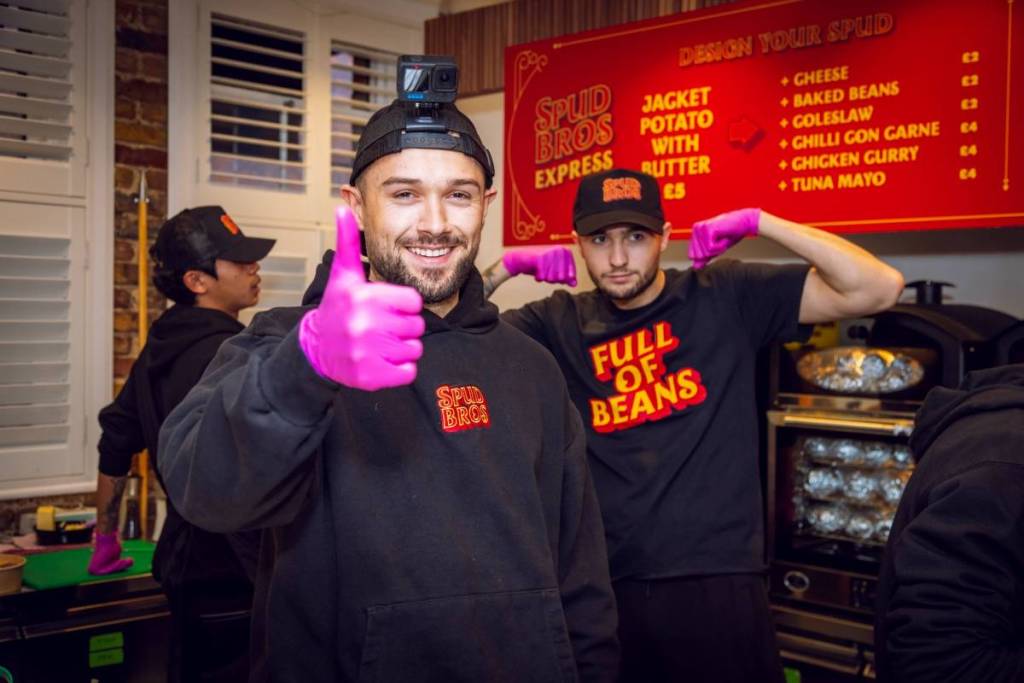 spudbros trafford centre pop up summer