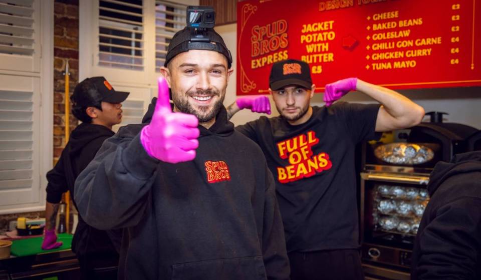 The UK’s viral jacket potato cart SpudBros is launching a one-week-only pop-up in Manchester this summer – get a taste of the famous Spudfather, or build-your-own potato