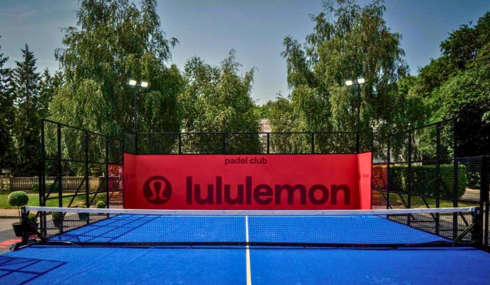 Lululemon has opened a new Trafford Centre flagship store alongside a limited-time £36 pop-up padel court
