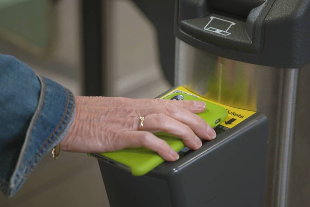 train ticket scanner
