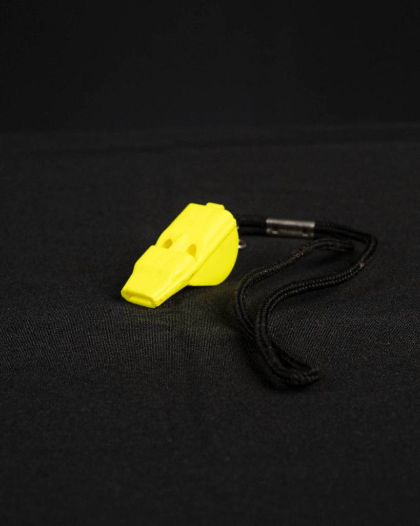 pep guardiola's yellow whistle