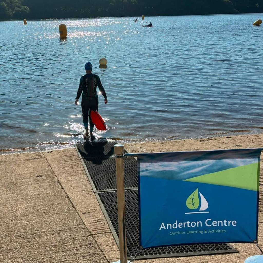 The Anderton Centre swimming wetsuit aqua park