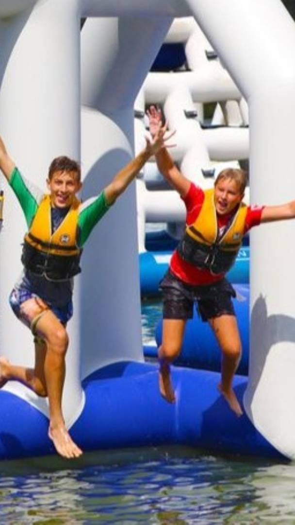 A huge new inflatable aqua park is coming to this Greater Manchester beauty spot, and you can grab a locally-brewed pint after your session - here's when it opens &amp; how to book