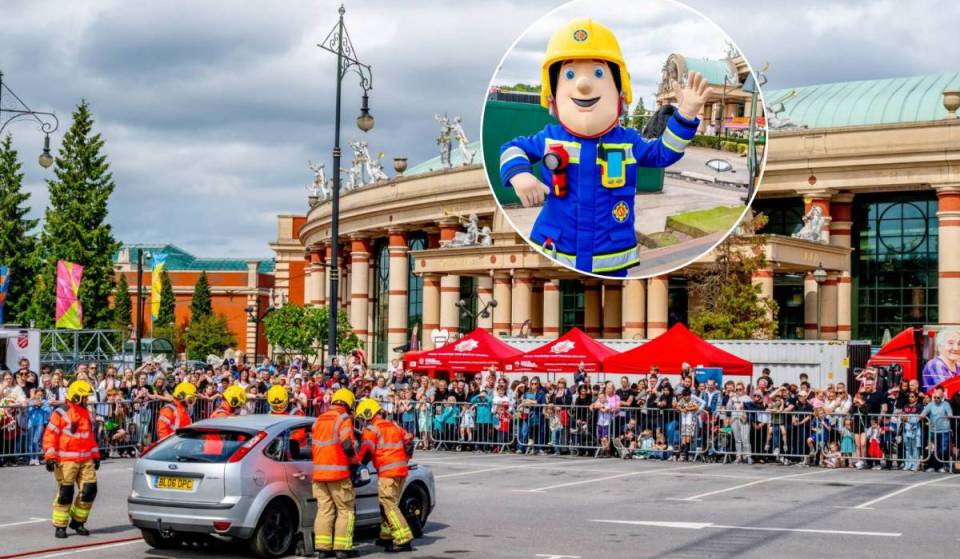 The North West’s biggest emergency services celebration is returning to the Trafford Centre with 50 vehicles, Fireman Sam meet-and-greet, and free family entry