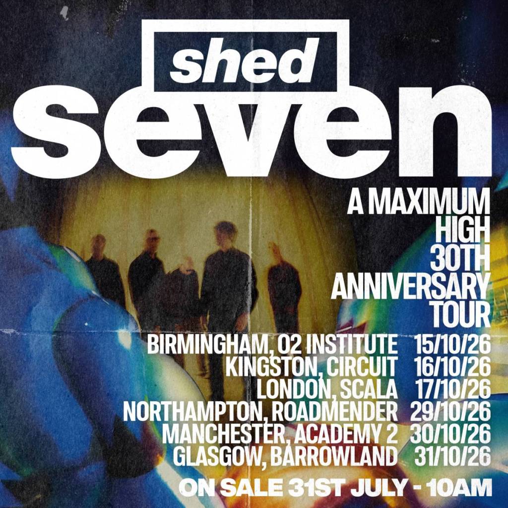 shed seven tour poster