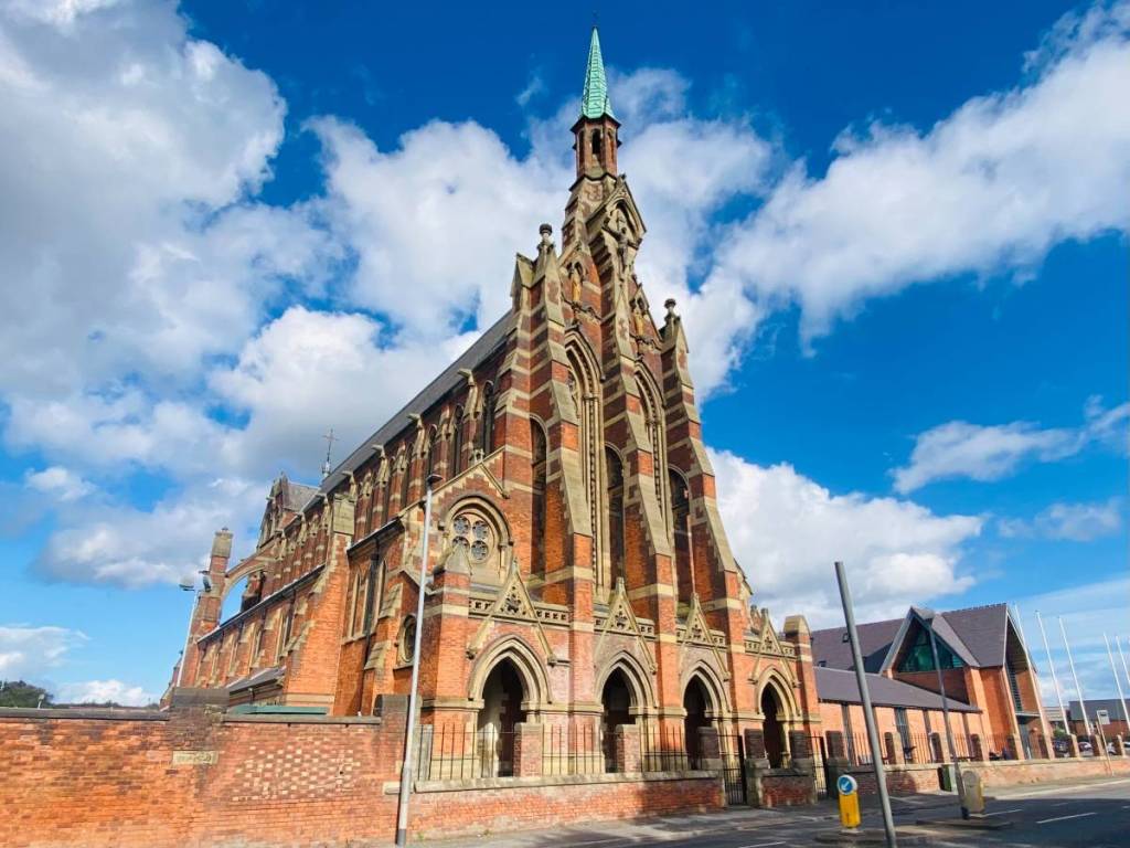 exterior of gorton monastery