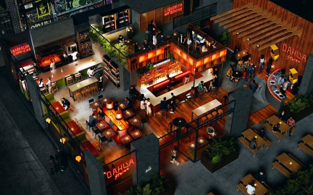 dahlia bar restaurant venue nothern quarter