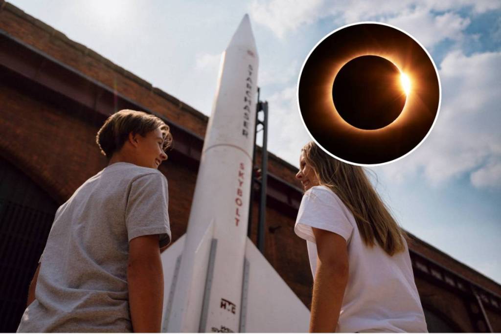 Manchester prepares for the biggest UK solar eclipse since 1999: how to secure your free tickets to this unique viewing event – experience zero gravity, glowing suns &amp; the Skybolt 2 rocket