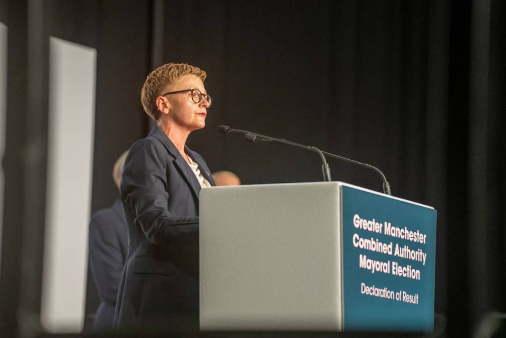 Mayor of Greater Manchester Bev Craig 