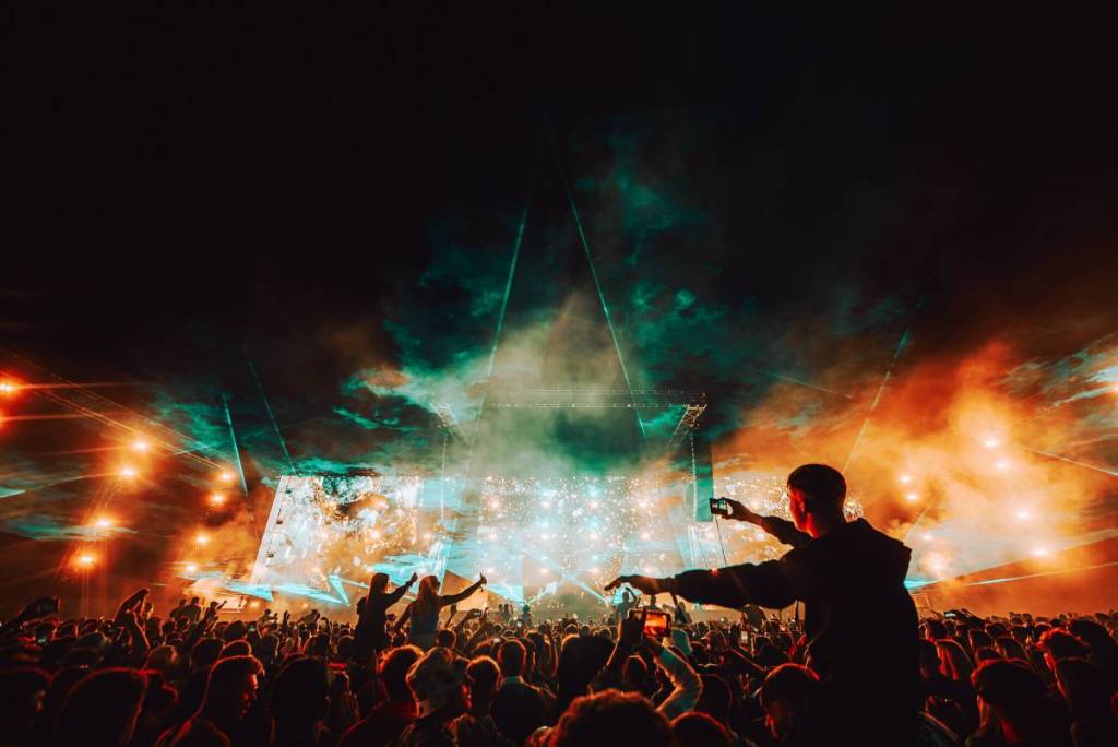 eric prydz performing at parklife
