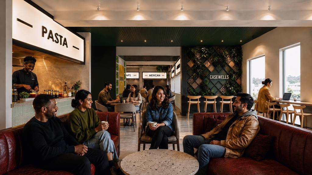 Casewells - Cafe Seating Area CGI