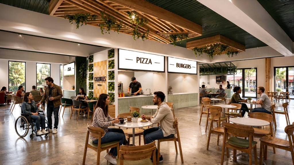 Casewells Bury Market - Cafe Area - Aquila Concepts