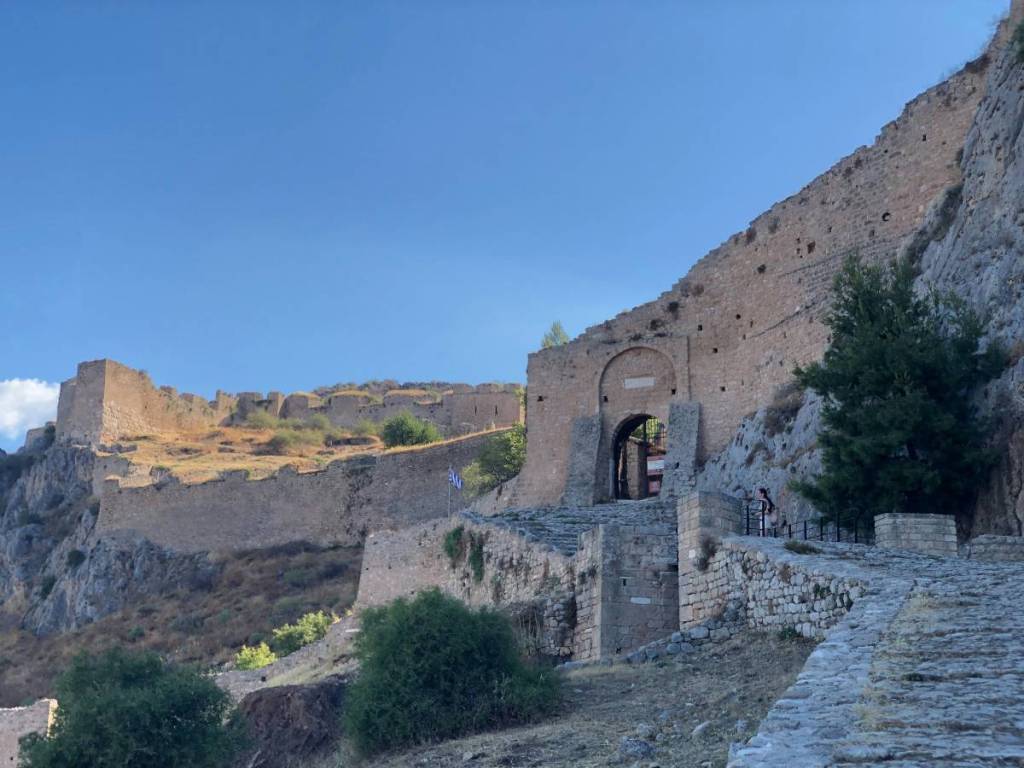 Acrocorinth greece the odyssey
