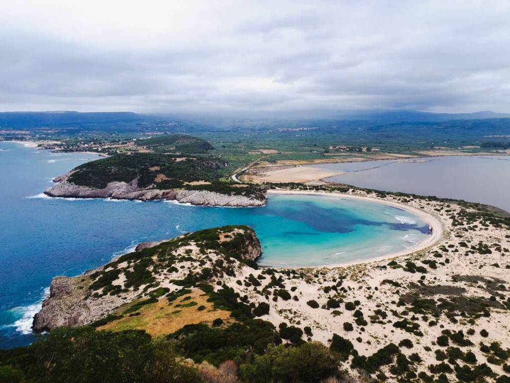 Voidokilia Beach greece the odyssey