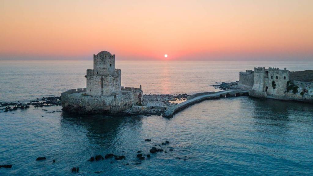 Methoni Castle greece the odyssey
