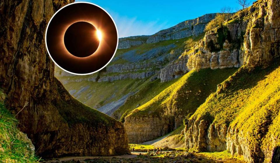 This mythical spot 2.5 hours from Manchester has been named one of the best places in the UK to catch the rare solar eclipse next week – with a near-perfect vantage point at 312m above sea level