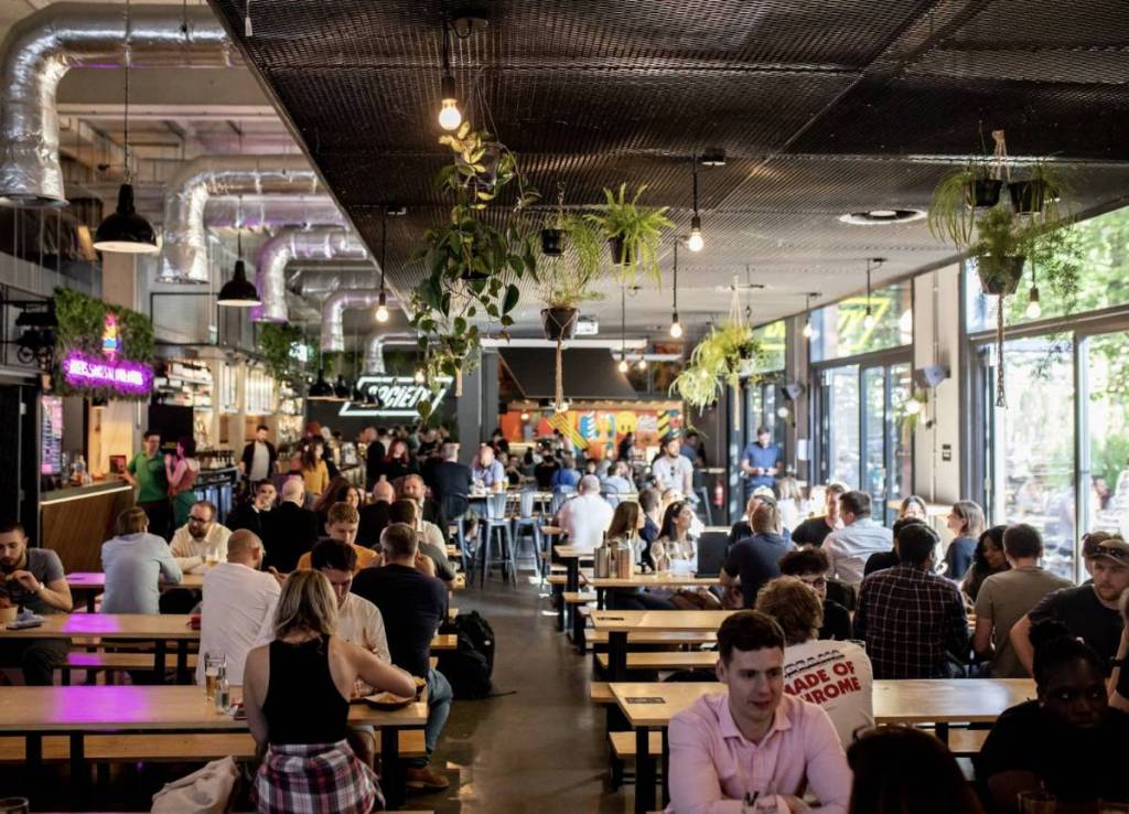 society manchester food and drink hall