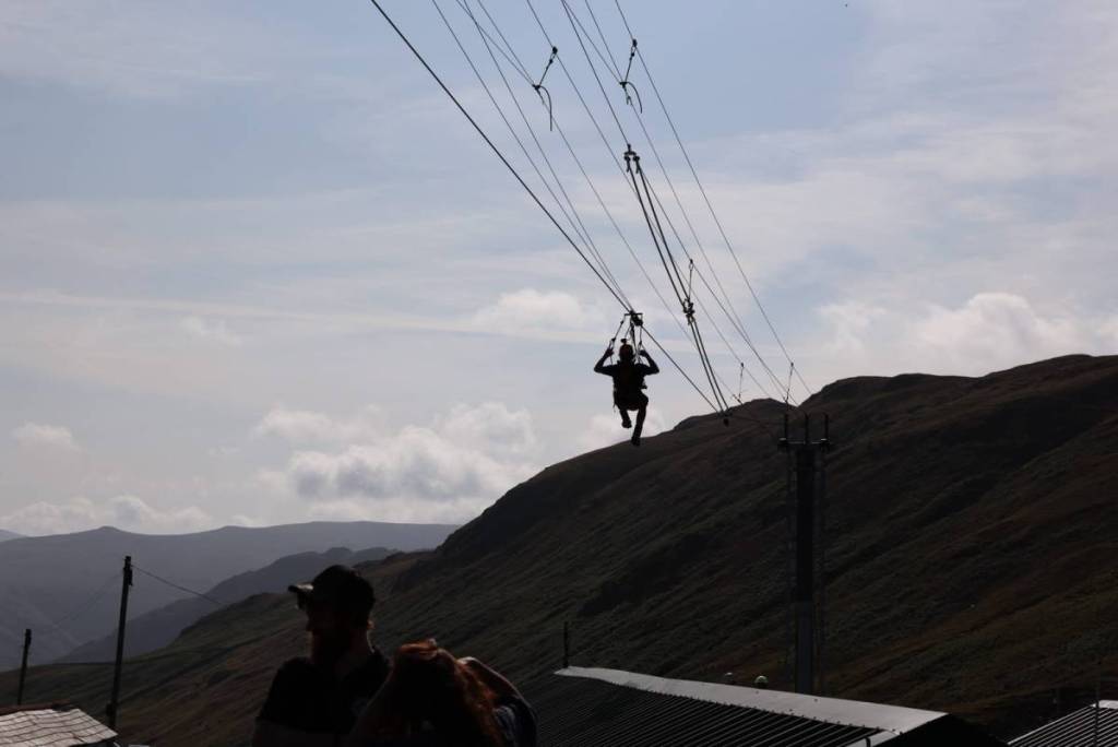 honister slate mine zip wire lake district