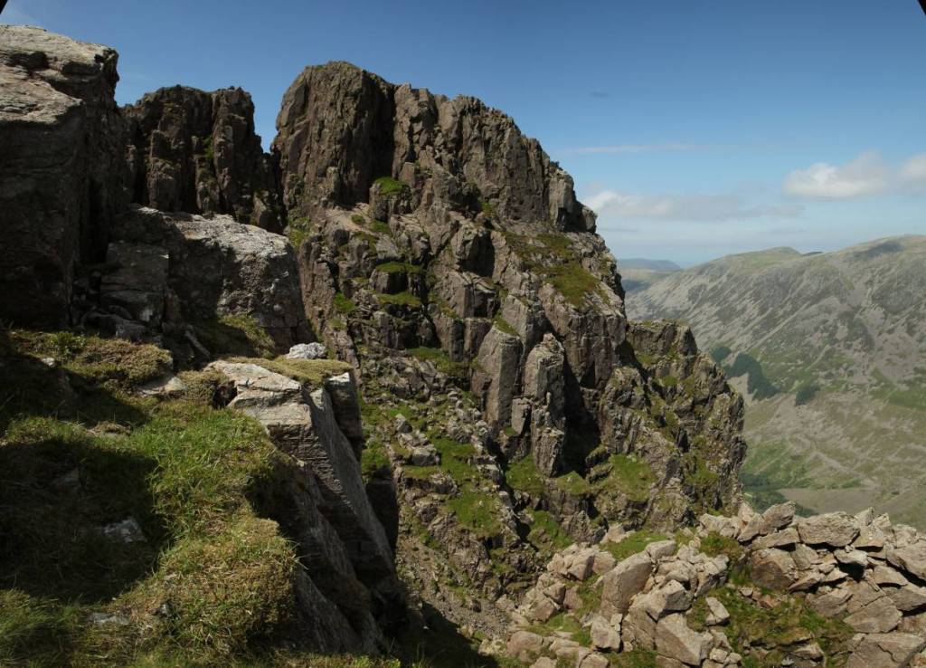 pillar rock ennerdale water lake district