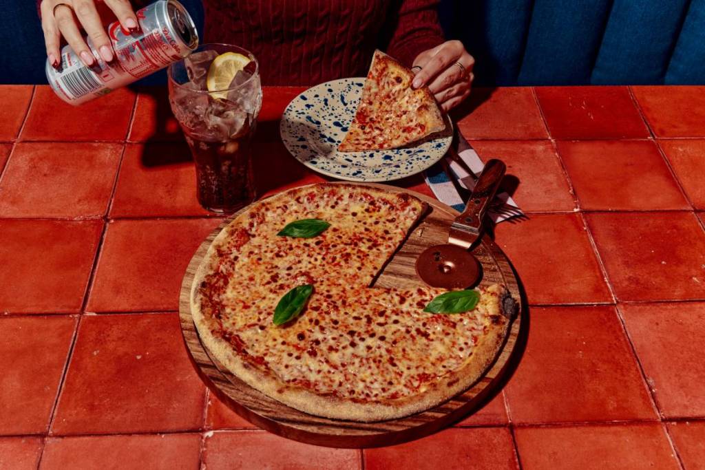 Classic Pizza and Soft Drink