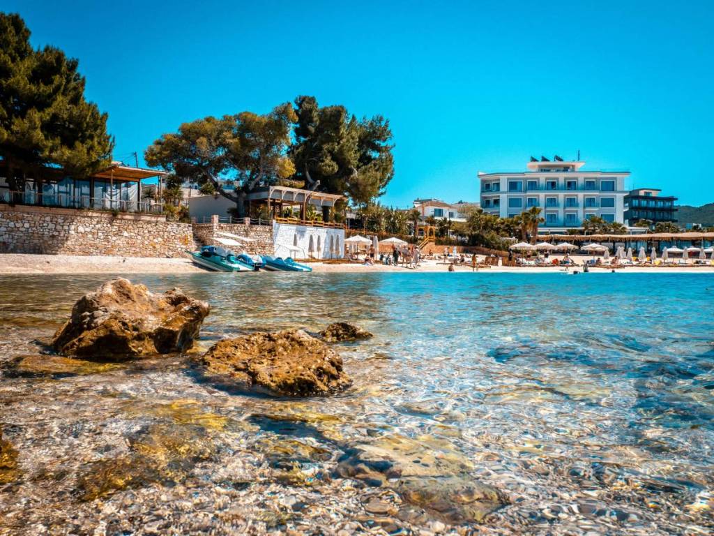 ksamil beach albania