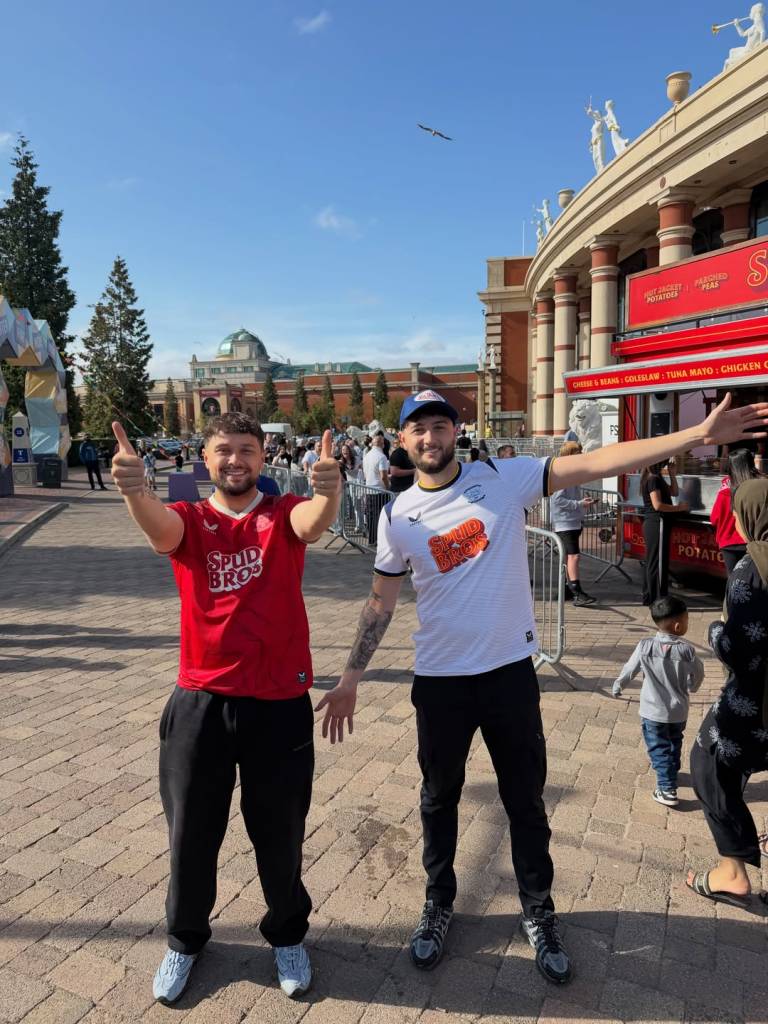 spudbros outside the trafford centre