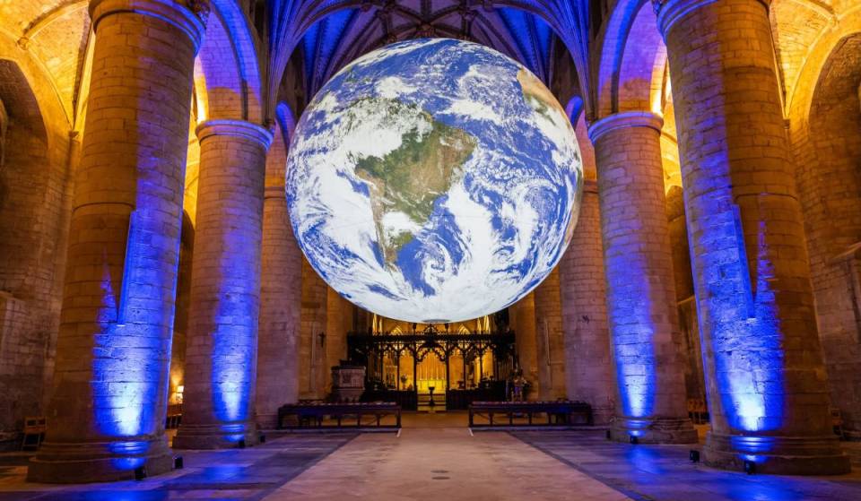 A breathtaking 7-metre floating Earth is coming to Manchester for free this autumn: Luke Jerram’s NASA-detailed ‘Gaia’ installation lands in town with an immersive soundscape