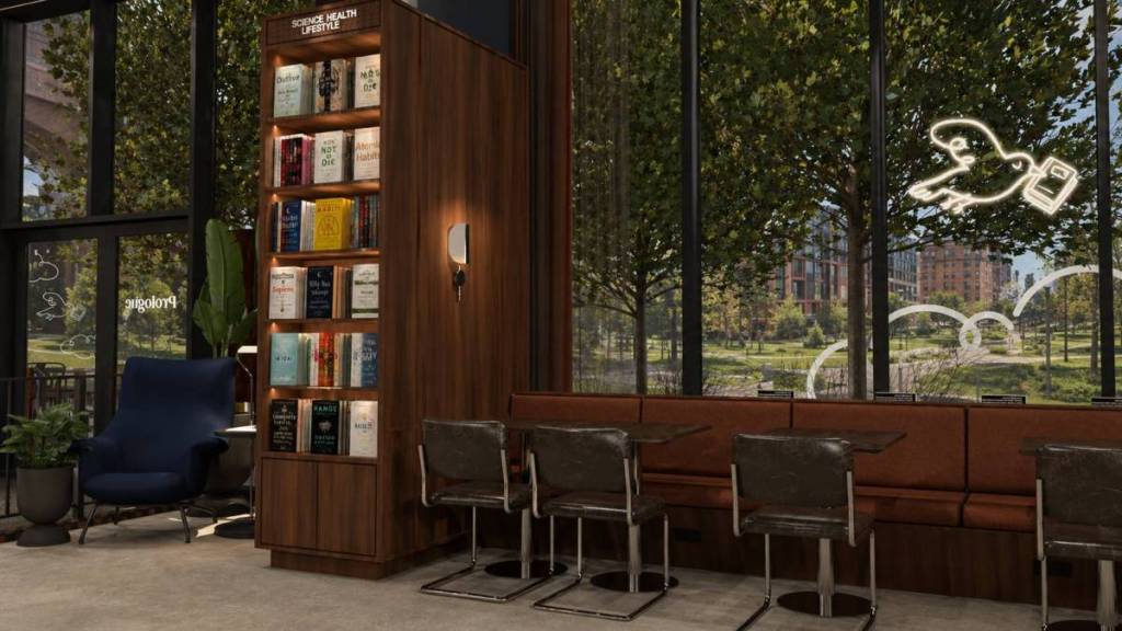 prologue stockport bookshop reading nook