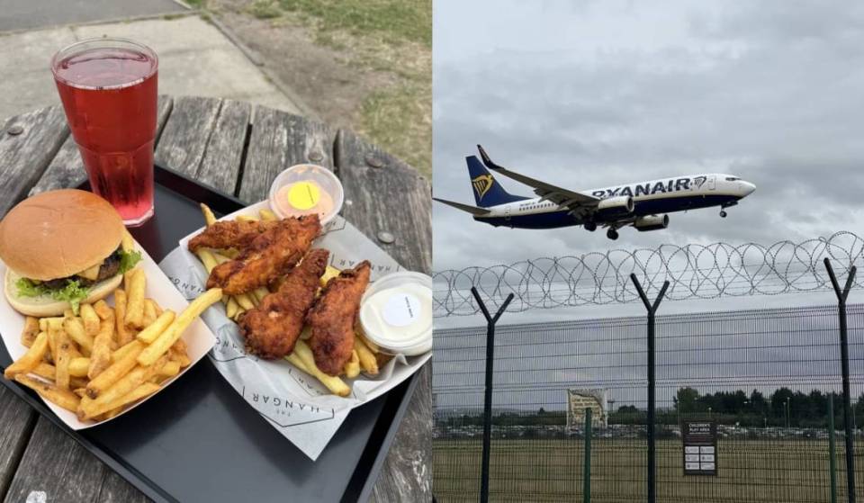 Manchester Airport Pub: Watch Low-Flying Jets Overhead